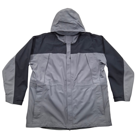Cabela's Other - VTG Cabelas Gore-Tex Jacket Hooded‎ Waterproof Packable Gray Mens XL Reg
